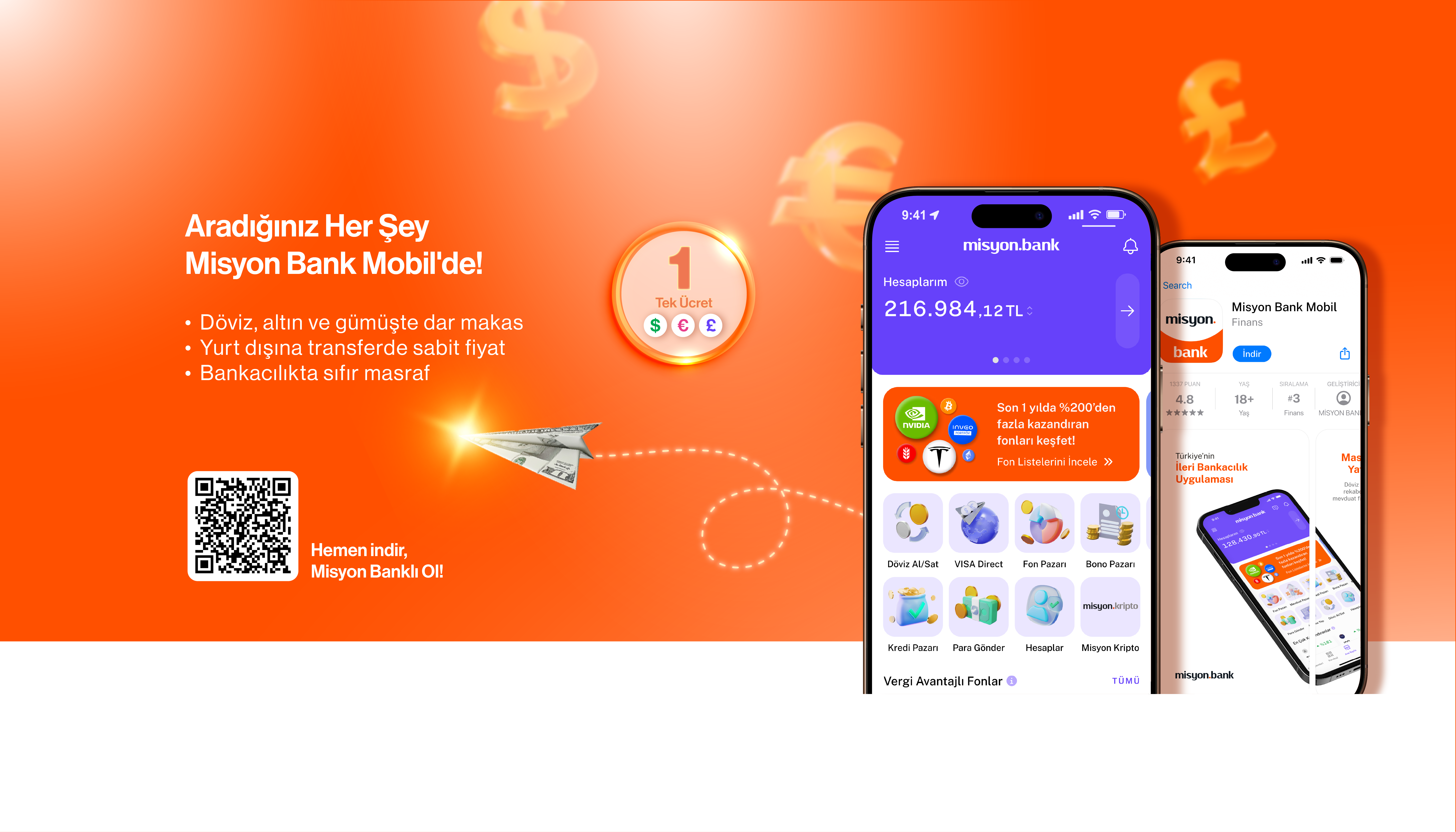 misyon Bank mobil banner